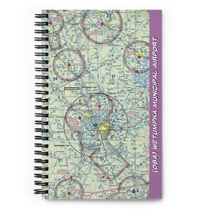 Wetumpka Municipal Airport (08A) VFR Sectional Notebook