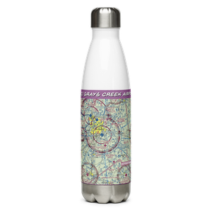 Grays Creek Airport (2GC) VFR Sectional Water Bottle