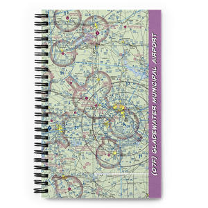 Gladewater Municipal Airport (07F) VFR Sectional Notebook