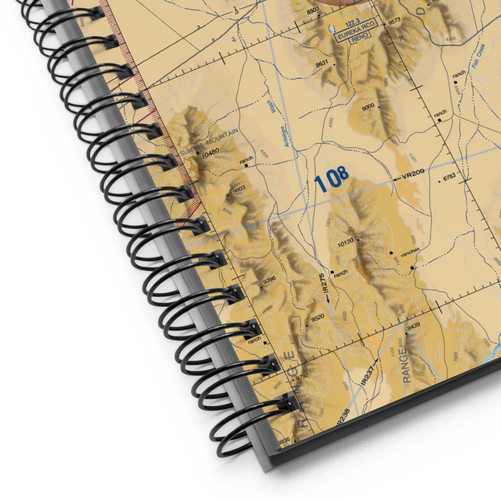 Eureka Airport (05U) VFR Sectional Notebook 
