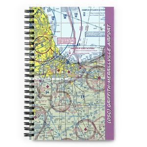 Griffith-Merrillville Airport (05C) VFR Sectional Notebook