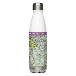 Haskell Airport (2K9) VFR Sectional Water Bottle