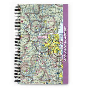 Capitol Airport (02C) VFR Sectional Notebook