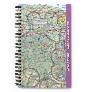 Perry-Warsaw Airport (01G) VFR Sectional Notebook