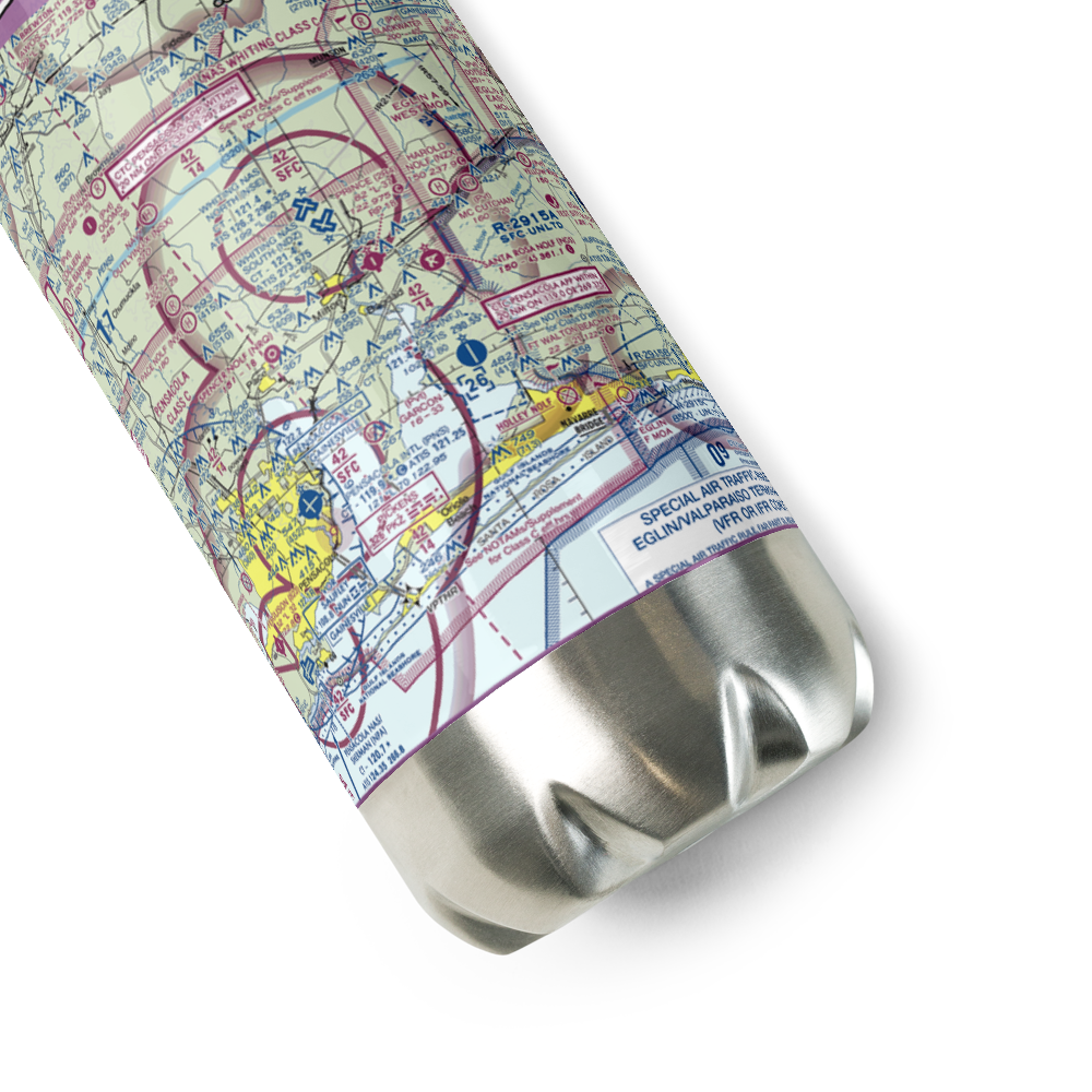 Peter Prince Field (2R4) VFR Sectional Water Bottle 
