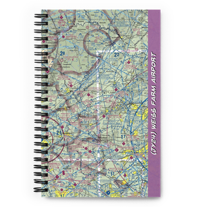 Weiss Farm Airport (JY24) VFR Sectional Notebook