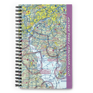 Woodcrest Farms Airstrip (JY17) VFR Sectional Notebook