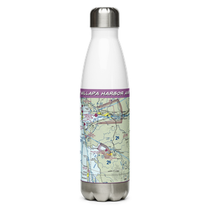 Willapa Harbor Airport (2S9) VFR Sectional Water Bottle