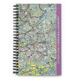 View Finder Balloonport (JY03) VFR Sectional Notebook