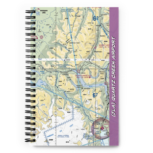 Quartz Creek Airport (JLA) VFR Sectional Notebook