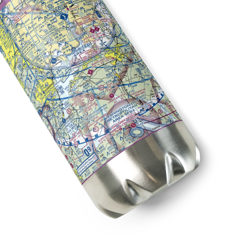 Maryland Airport (2W5) VFR Sectional Water Bottle 