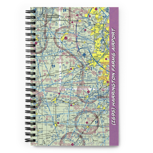 Harrington Farms Airport (IS95) VFR Sectional Notebook