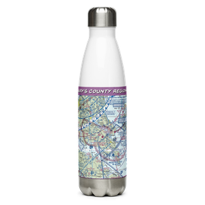 St. Mary's County Regional Airport (2W6) VFR Sectional Water Bottle
