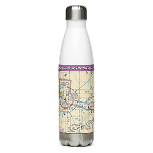 Ingalls Municipal Airport (30K) VFR Sectional Water Bottle