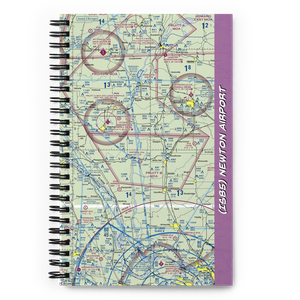 Newton Airport (IS85) VFR Sectional Notebook