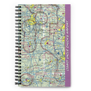 Uncle Chuck's Airport (IS80) VFR Sectional Notebook