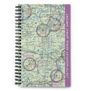 Woodley Aerial Spray Airport (IS73) VFR Sectional Notebook