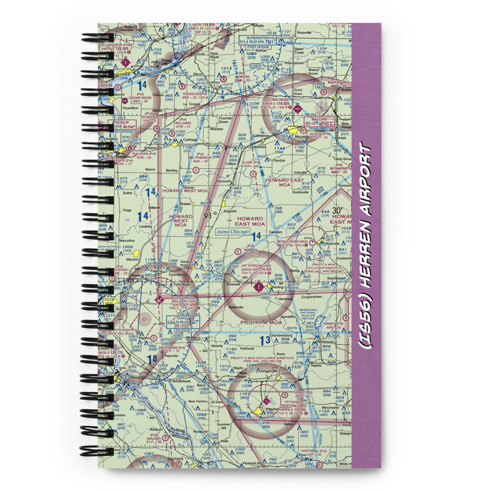 Herren Airport (IS56) VFR Sectional Notebook 