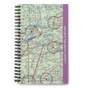 Morton Airport (IS55) VFR Sectional Notebook