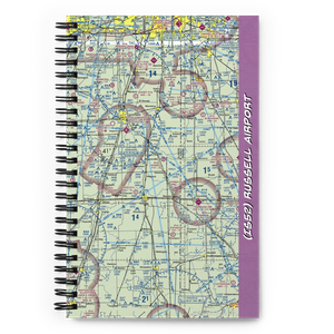 Russell Airport (IS52) VFR Sectional Notebook