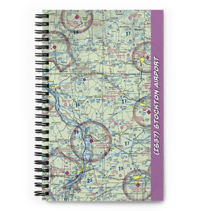 Stockton Airport (IS37) VFR Sectional Notebook