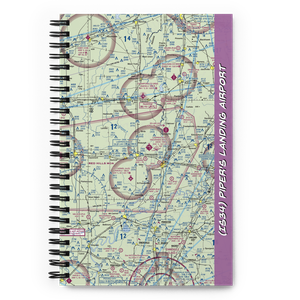 Piper's Landing Airport (IS34) VFR Sectional Notebook