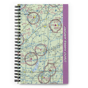 Harris Airport (IS24) VFR Sectional Notebook