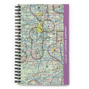 Vodden Airport (IS15) VFR Sectional Notebook