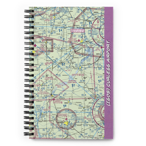Curless Airport (IS08) VFR Sectional Notebook
