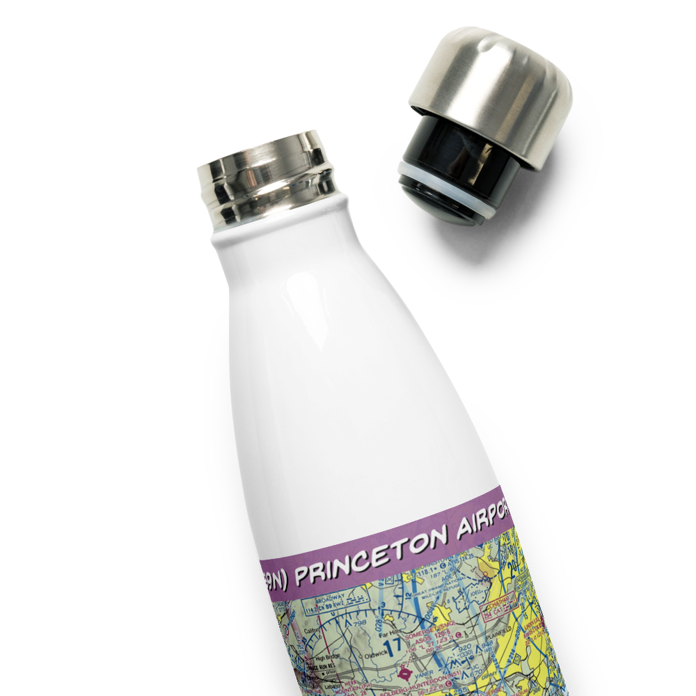 Princeton Airport (39N) VFR Sectional Water Bottle 