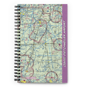 Dietchweiler Airport (IS02) VFR Sectional Notebook