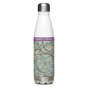 New Tazewell Municipal Airport (3A2) VFR Sectional Water Bottle