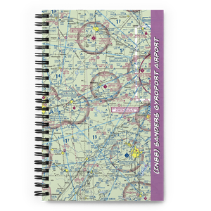 Sanders Gyroport Airport (IN88) VFR Sectional Notebook