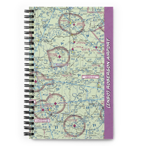 Roberson Airport (IN80) VFR Sectional Notebook