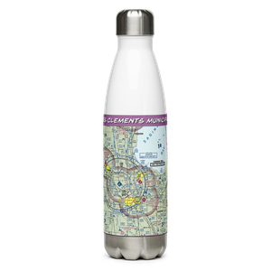 James Clements Municipal Airport (3CM) VFR Sectional Water Bottle