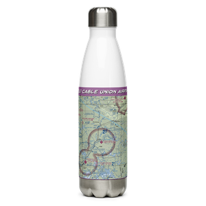 Cable Union Airport (3CU) VFR Sectional Water Bottle