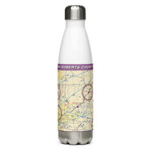 Miami Roberts County Airport (3E0) VFR Sectional Water Bottle
