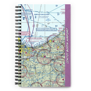 Bodin Airport (IN70) VFR Sectional Notebook