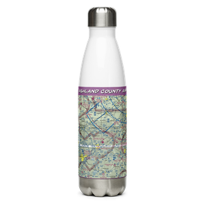 Ashland County Airport (3G4) VFR Sectional Water Bottle