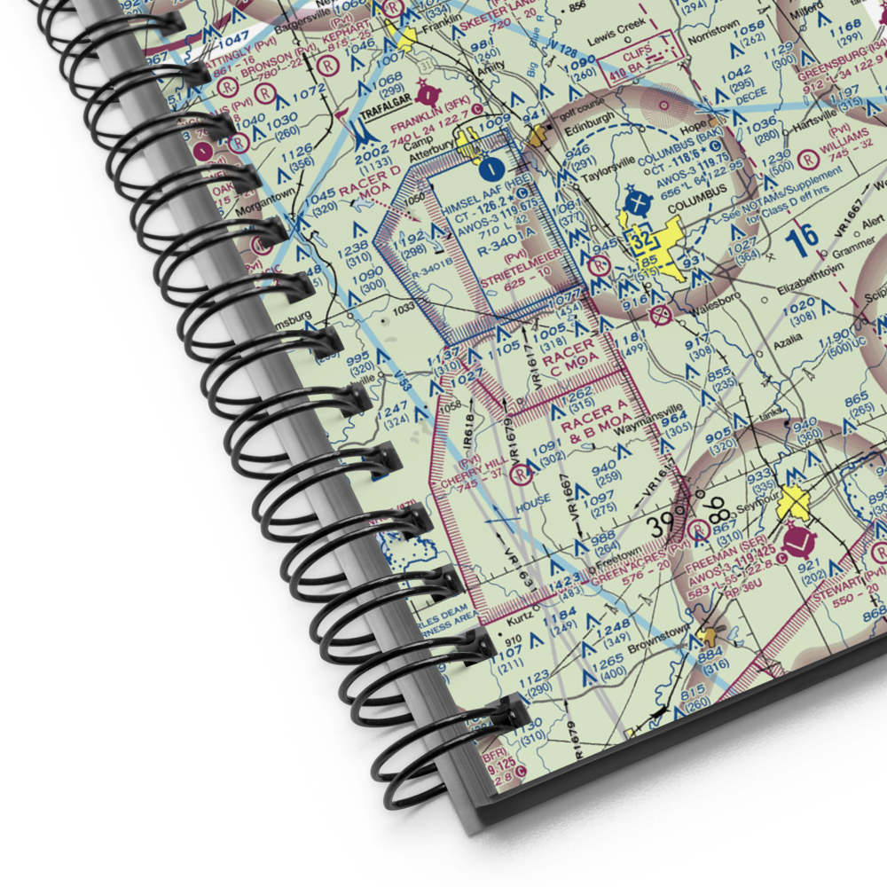 Pherigo Airport (IN49) VFR Sectional Notebook 