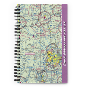Spring Lake Airport (IN43) VFR Sectional Notebook