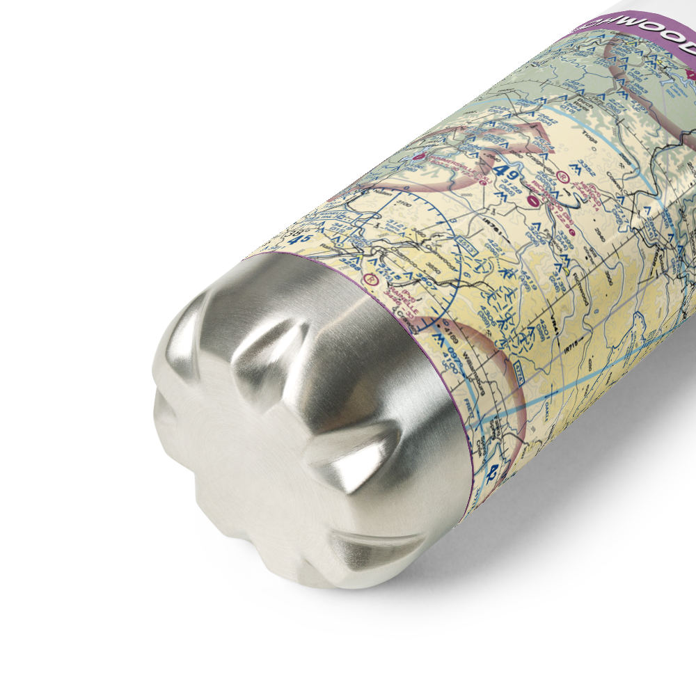 Richwood Municipal Airport (3I4) VFR Sectional Water Bottle 