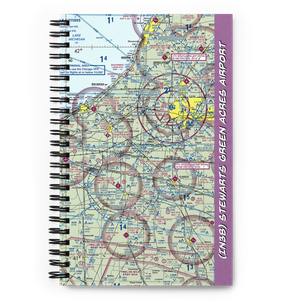 Stewarts Green Acres Airport (IN38) VFR Sectional Notebook
