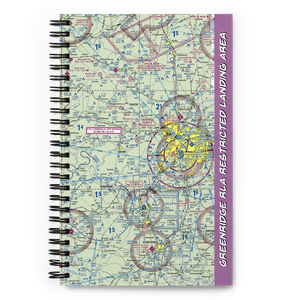 Greenridge RLA Restricted Landing Area (IN14) VFR Sectional Notebook