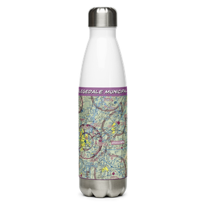 Collegedale Municipal Airport (FGU) VFR Sectional Water Bottle
