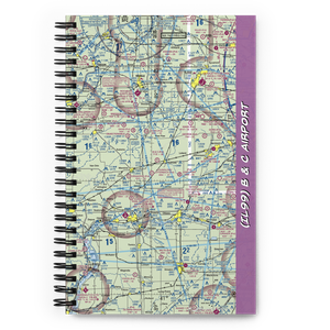 B & C Airport (IL99) VFR Sectional Notebook