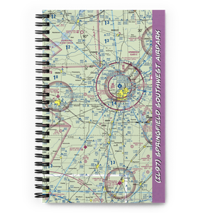Springfield Southwest Airpark (IL97) VFR Sectional Notebook