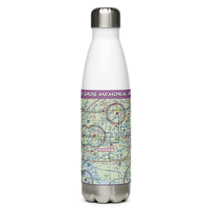 Le Gros Memorial Airport (3R2) VFR Sectional Water Bottle