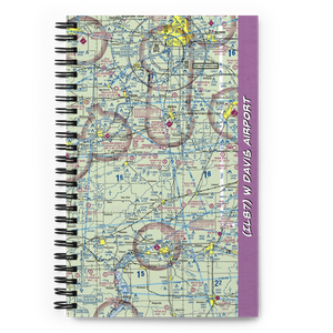 W Davis Airport (IL87) VFR Sectional Notebook
