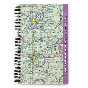 Martin RLA Restricted Landing Area (IL82) VFR Sectional Notebook